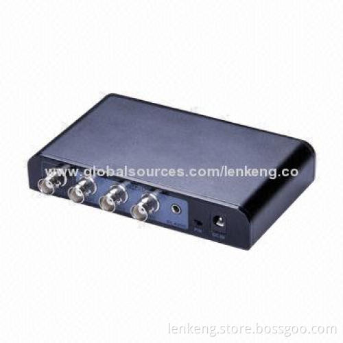 SDI to BNC Converter and 1*2 SDI Splitter Fused Together, Supports PAL/NTSC System